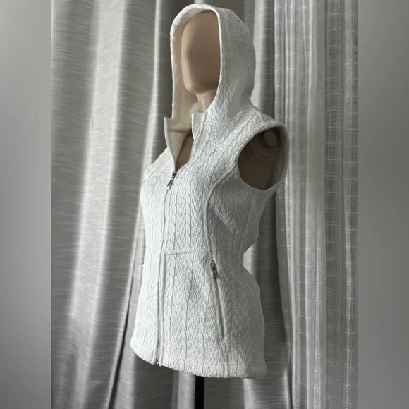 Spyder Core Knit Quilted Hooded Sweater Vest - Picture 1 of 14